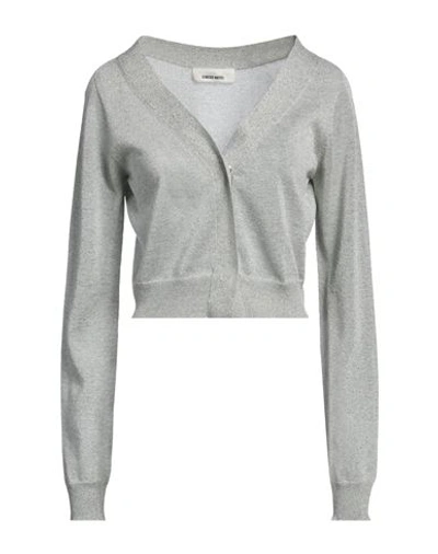 Circus Hotel Woman Cardigan Sage Green Size 6 Viscose, Polyester In Sage Green