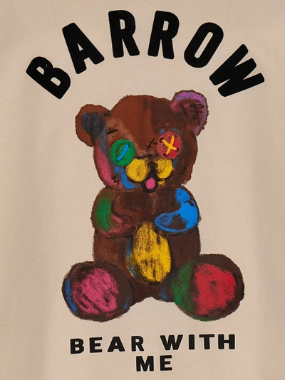Shop Barrow Printed T-shirt Beige