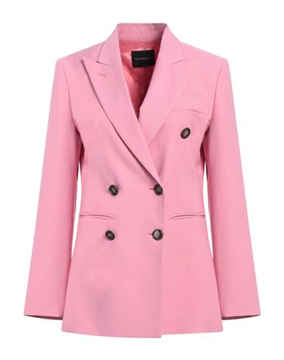 Shop The Andamane Woman Blazer Pink Size 6 Viscose, Polyester