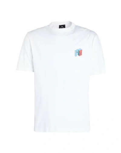 Ps By Paul Smith Ps Paul Smith Man T-shirt White Size Xl Cotton In White
