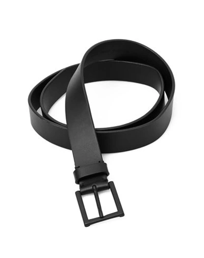 Shop Cos Man Belt Black Size L Cow Leather