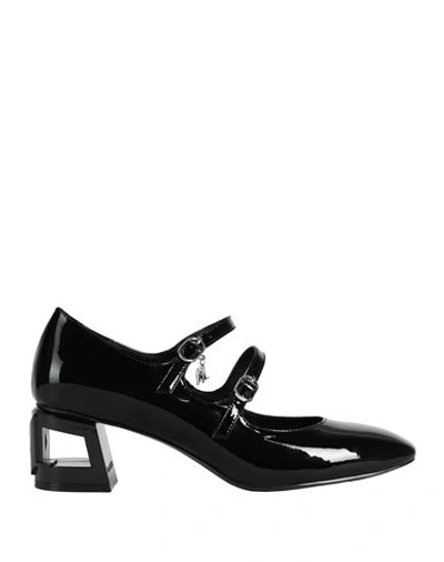 Shop Karl Lagerfeld Woman Pumps Black Size 7 Leather