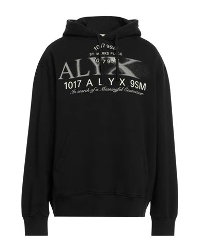 Shop Alyx 1017  9sm Man Sweatshirt Black Size M Cotton, Elastane