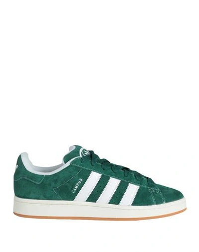 Shop Adidas Originals Campus 00s Shoes Man Sneakers Emerald Green Size 11 Leather