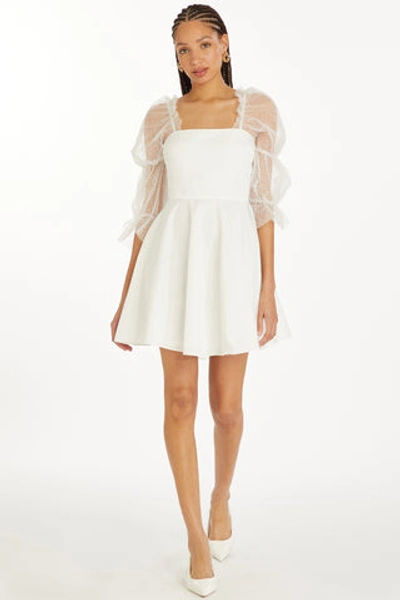 Shop Amanda Uprichard Lalita Dress In White