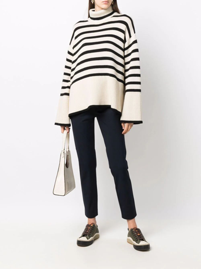 Ralph Lauren Stretch Twill Skinny Pant In Blue