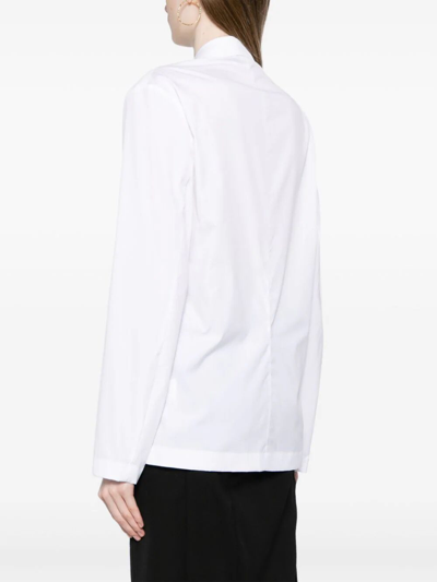 Shop Dries Van Noten 01000 Caplana Shirt In White