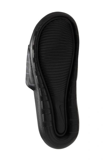 Shop Nike Victori One Sport Slide In Black/ Anthracite-black