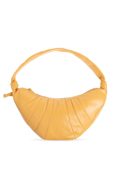 Shop Lemaire Large Croissant Knot In Yellow