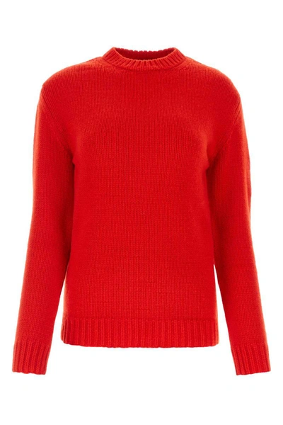 Shop Gucci Knitwear In Red