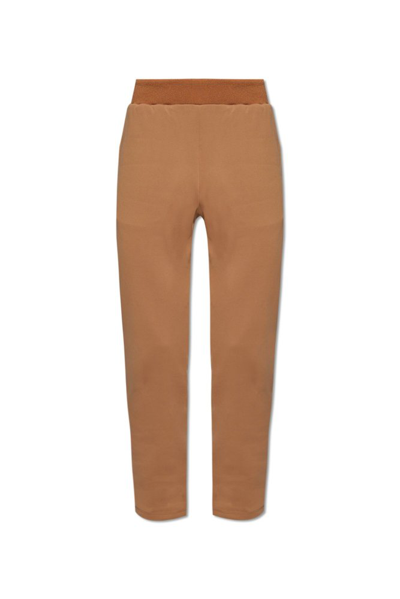 Shop Bally Side Stripe Detailed Trousers In Brown