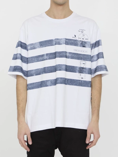 Shop Dolce & Gabbana Marina Print T-shirt In White