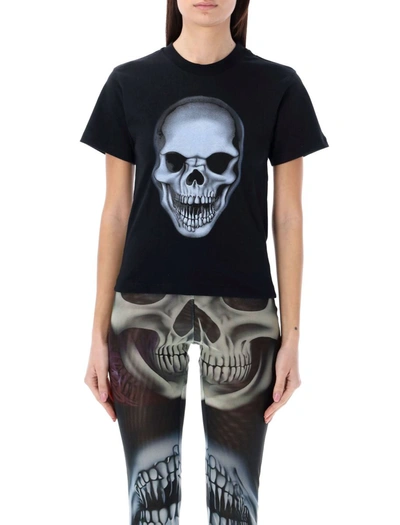 Shop Ottolinger Skull T-shirt In Black