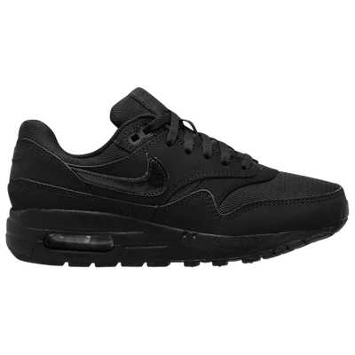 Shop Nike Boys  Air Max 1 In Black/black/black