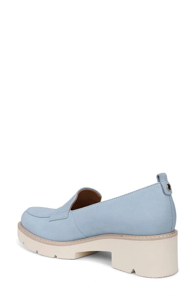 Shop Naturalizer Darry Leather Loafer In Bluebell Nubuck