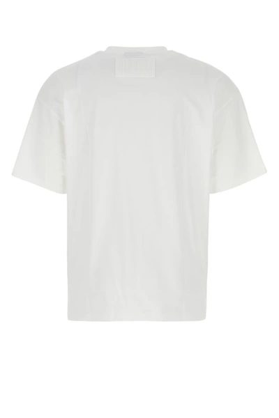 Shop Vtmnts Man White Cotton T-shirt