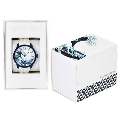 Pre-owned Tendence × Hokusai Watch Japan Icon Gulliver Round 2020 Limited Quartz Ty143102