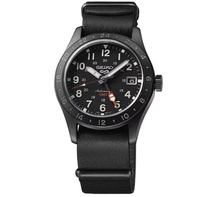 Pre-owned Seiko 5 Sports Sbsc013 5sports Field Sports Style Mechanical Gmt Made In Japan