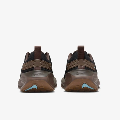Pre-owned Nike React Infinity Run Flyknit 4 Running Shoes (fz3652-010) Expeditedship In Black/velvet Brown