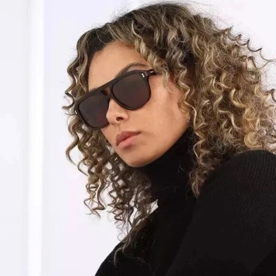 Pre-owned Gucci Gg1263s 001 Black Frame- Grey Lens Unisex Sunglasses 57mm Authentic In Gray