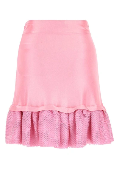 Shop Rabanne Paco  Skirts In Pink
