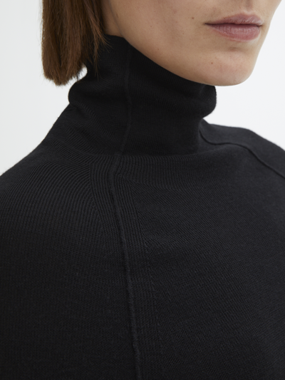 House Of Dagmar Merino Turtleneck In Black