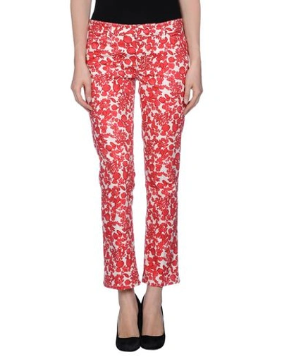 Tory Burch Casual Pants In Red