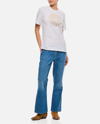 Versace Slim Denim Pants In Blue