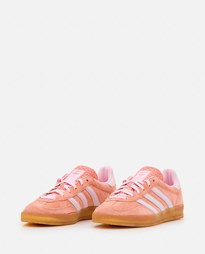 Shop Adidas Originals Gazzelle Indoor Sneakers In Orange