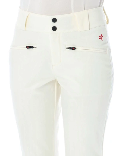 Perfect Moment High Waist Aurora Corduroy Flare Pant M In White