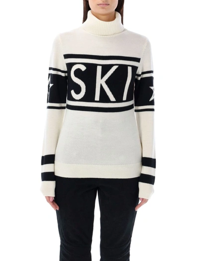 Shop Perfect Moment Shield Ski Sweater In White