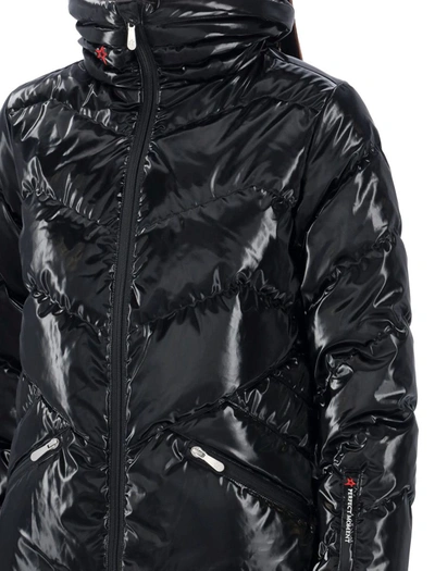 Shop Perfect Moment Ski Duvet Down Jacket In Black