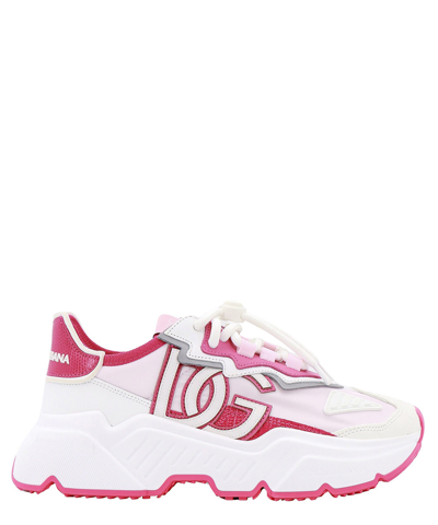 Shop Dolce & Gabbana Daymaster Sneakers In Pink