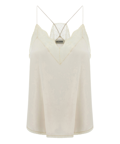 Shop Zadig&amp;voltaire Christy Top In White