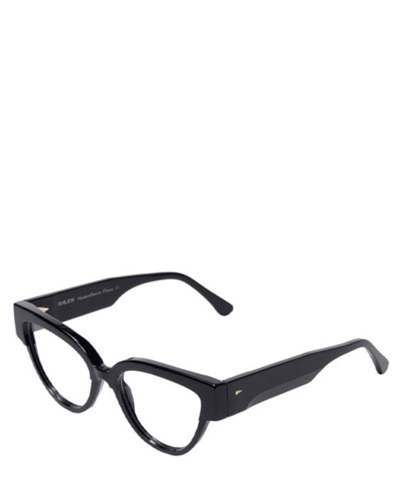 Shop Ahlem Eyeglasses Rue De Sofia Black In Crl