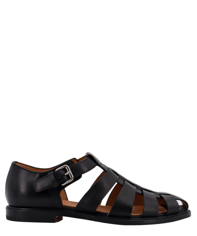 Shop Church's Sandals In Black