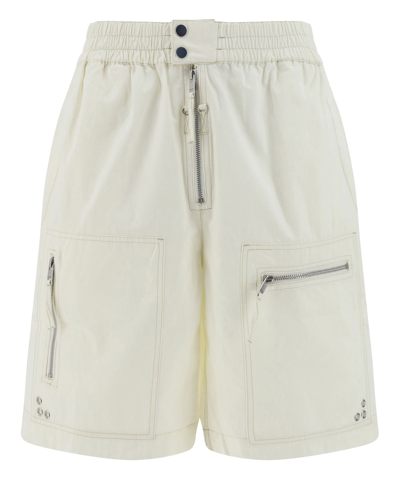 Shop Isabel Marant Nahlan Shorts In White