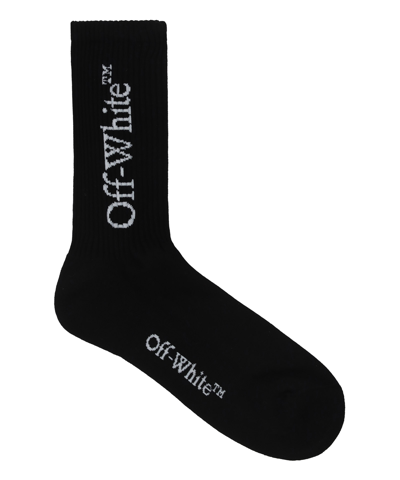 Shop Off-white Socks In Black