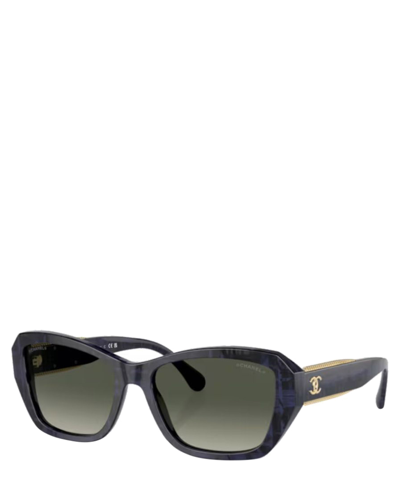Shop Chanel Sunglasses 5516 Sole In Crl