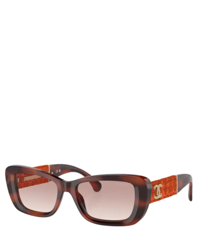 Shop Chanel Sunglasses 5514 Sole In Crl