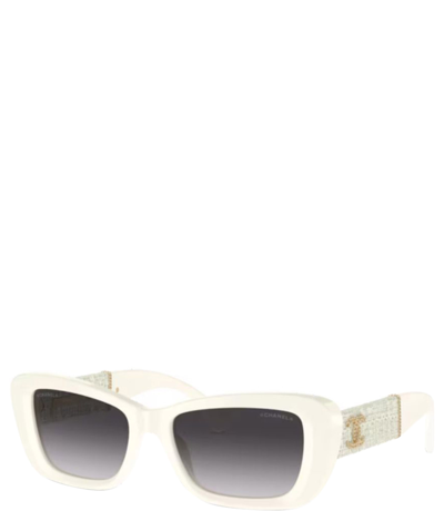 Shop Chanel Sunglasses 5514 Sole In Crl