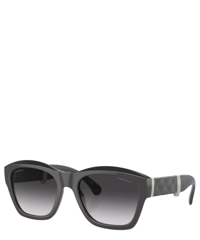 Shop Chanel Sunglasses 6055b Sole In Crl