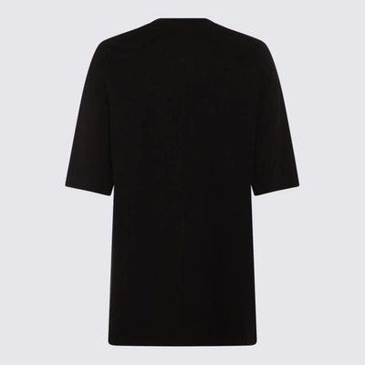 Shop Rick Owens T-shirt E Polo Nero In Black
