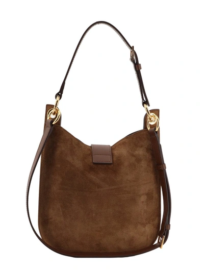 Shop Tom Ford Shoulder Bag In Brown