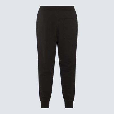 Shop Y-3 Adidas Black Cotton Track Pants