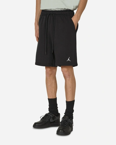 Shop Nike Brooklyn Fleece Shorts Black In Multicolor