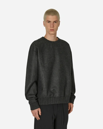 Shop Nike Therma-fit Adv Crewneck Sweatshirt Anthracite In Black