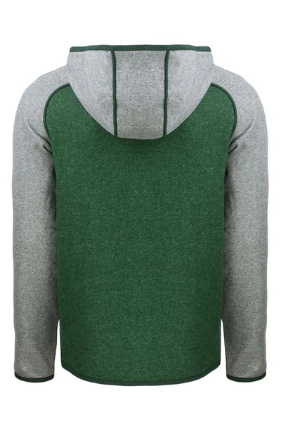 Cutter & Buck Mainsail Full Zip Hooded Mens Jacket In Green