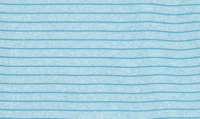 Cutter & Buck Forge Eco Heather Stripe Stretch Recycled Mens Polo In Blue