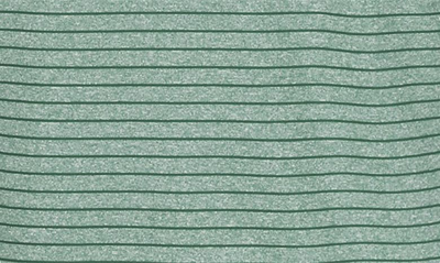 Cutter & Buck Forge Eco Heather Stripe Stretch Recycled Mens Polo In Green